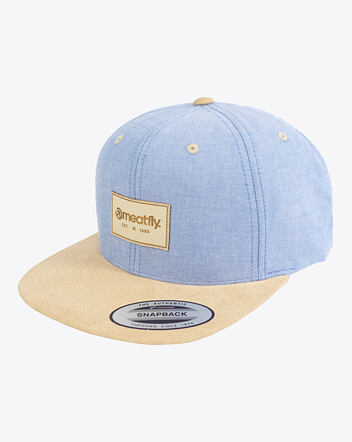 Pánska šiltovka Meatfly Gruman Premium Snapback, Blue/Beige