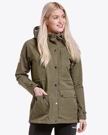 Dámska street bunda Meatfly Xita, Olive