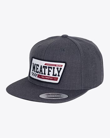 Šiltovka Meatfly Hornet Snapback, Racing Dark Grey