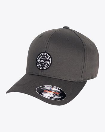 Šiltovka Meatfly Raptor Flexfit, White Round/Dark Grey