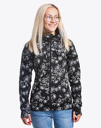 Dámska technická mikina Meatfly Alisha, Blossom Black