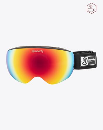 SNB & SKI okuliare Meatfly Ekko S, Black