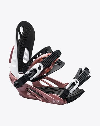 Snowboardové viazanie Roxy Lola, White/Pink