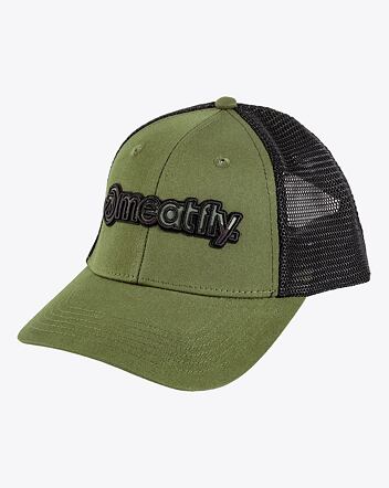 Šiltovka Meatfly Caleb Trucker, Logojam Olive