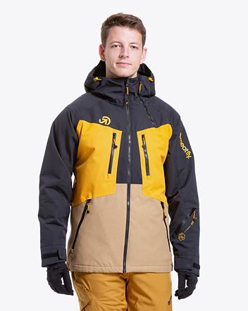 Pánska SNB & SKI bunda Meatfly Cronos, Tan/Black