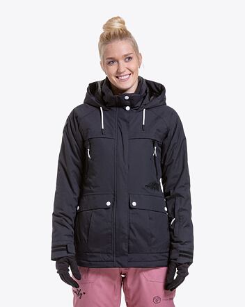 Dámska SNB & SKI bunda Meatfly Terra, Black