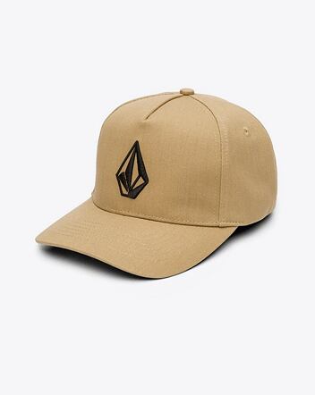Šiltovka Volcom Embossed Stone Adj, Dark Khaki