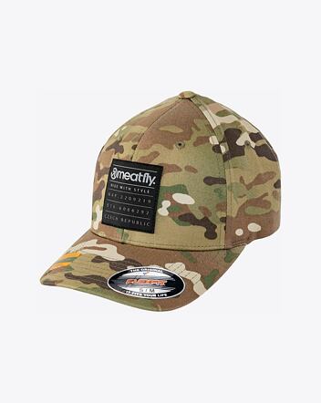Šiltovka Meatfly Raptor Flexfit, Coordinates Multicam