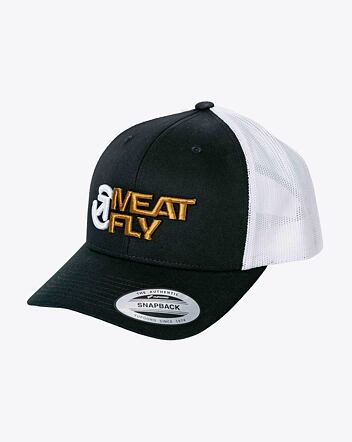 Šiltovka Meatfly Setty Trucker, Wood / Black / White