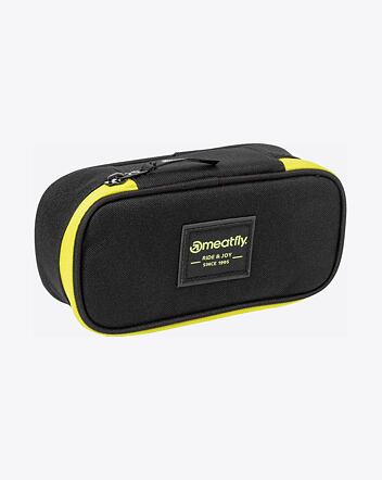 Púzdro Meatfly Pencil Case, Safety Green / Black