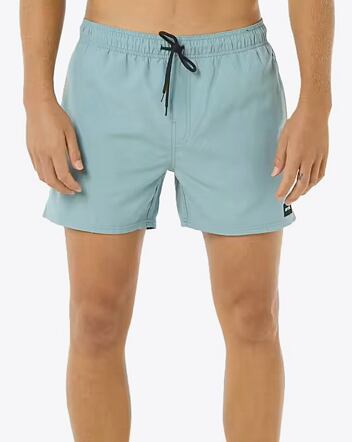 Pánske plavky Rip Curl Offset Volley, Blue Lagoon