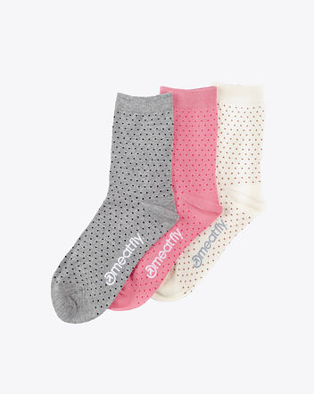 Ponožky Meatfly Rainy Dots socks - S19, Triple pack