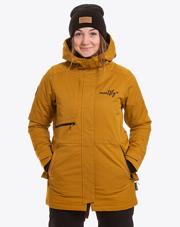 Dámska SNB & SKI bunda Meatfly Bunny Premium, Wood