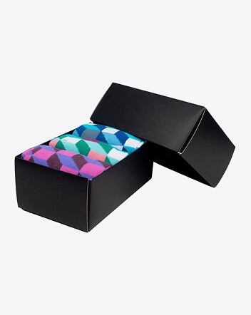 Ponožky Meatfly Lexy Gift Pack, Checkers