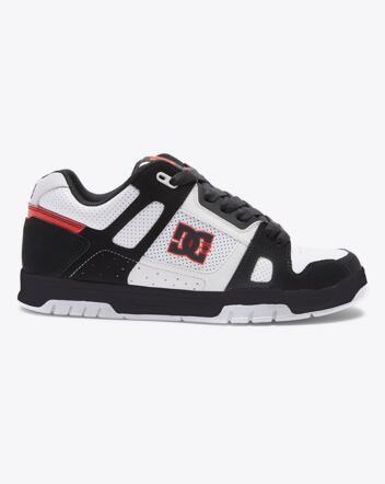 Pánske topánky DC Shoes Stag, White/Black/Red