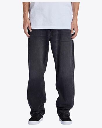 Pánske nohavice DC Shoes Worker Relaxed, Black Denim