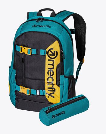 Batoh Meatfly Basejumper, Dark Jade/Black, 22 L