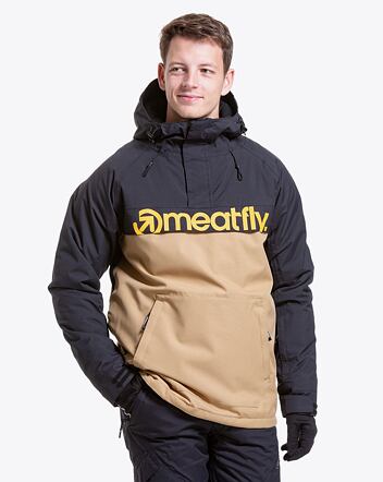Pánska SNB & SKI bunda Meatfly Slinger, Tan/Black