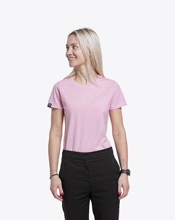 Dámske tričko Meatfly Lara, Pink Heather