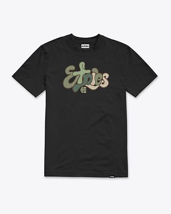 Pánske tričko Etnies Noodle Tee, Black