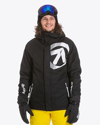 Pánska SNB & SKI bunda Meatfly Bang, Black