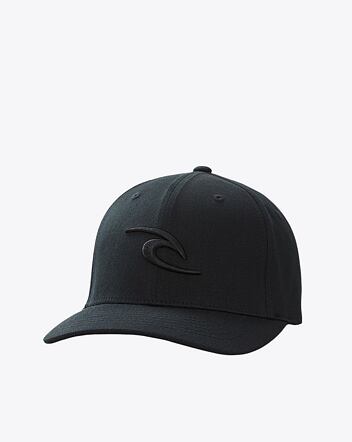 Pánska šiltovka Rip Curl Tepan Flexfit, Black