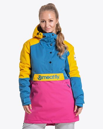 Dámska SNB & SKI bunda Meatfly Aiko Premium, Berry Pink