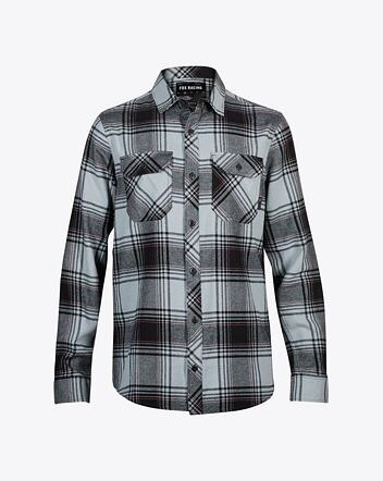 Pánska košeľa Fox Traildust Flannel, Gunmetal