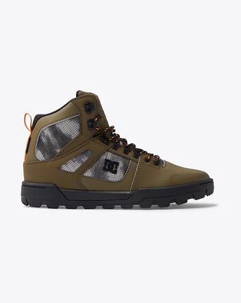 Pánske topánky DC Shoes Pure HT WR, Olive/Black