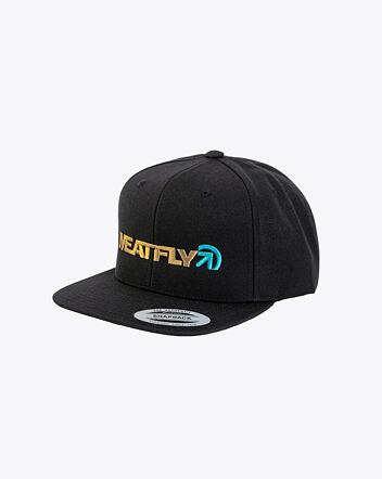 Šiltovka Meatfly Skipper Snapback, Wood / Black