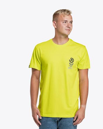 Pánske tričko Meatfly Phase, Safety Yellow