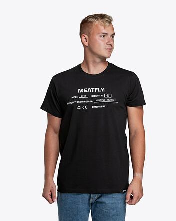 Pánske tričko Meatfly Sign, Black