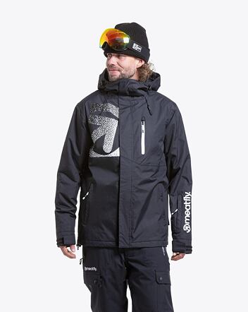 Pánska SNB & SKI bunda Meatfly Shader, Black