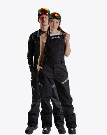 Unisex SNB & SKI nohavice Meatfly Kenny, Black