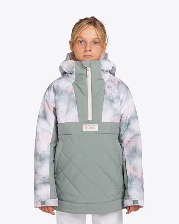 Detská SNB & SKI bunda Roxy Radiantline, Sea Pine Mystery Fog