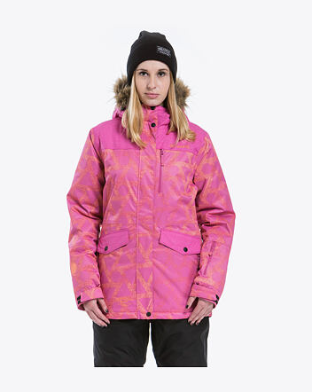 Bunda Meatfly Chelsea 2 Jacket 17, C - Rose Triangle Print, Rose