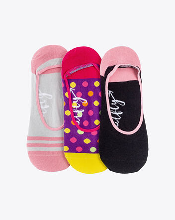 Ponožky Meatfly Low socks - Triple pack, N/ Pink