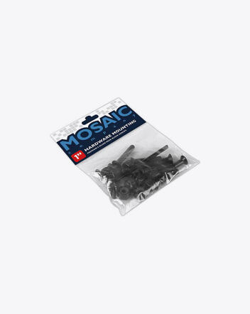 Skrutky a matice Mosaic Mounting Bolts 1", Allen Black