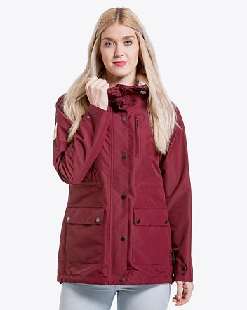 Dámska street bunda Meatfly Xita, Merlot