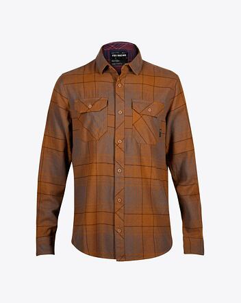 Pánska košeľa Fox Traildust Flannel, Nutmeg