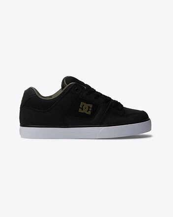 Pánske topánky DC Shoes Pure, Black/Black/Green