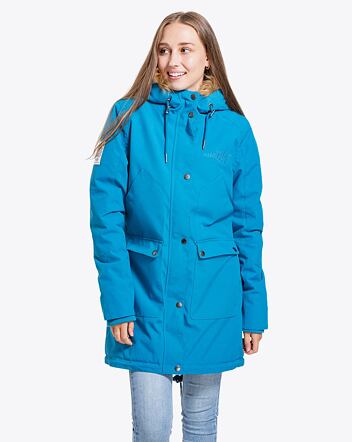 Dámska parka Meatfly Amber, Teal Blue