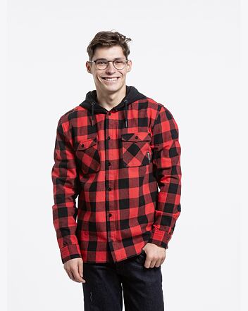 Pánska košeľa Meatfly Mike Premium, Red