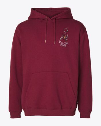 Pánska mikina Volcom Lintell Classic Po, Merlot