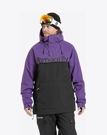 Pánska SNB & SKI bunda Meatfly Slinger, Petunia/Black