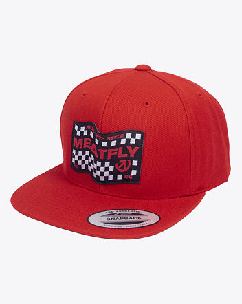 Pánska šiltovka Meatfly Hornet Snapback, Red