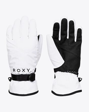 Dámske rukavice Roxy Jetty Solid, Bright White