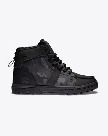 Pánske topánky DC Shoes Woodland, Black/Black/Black Print