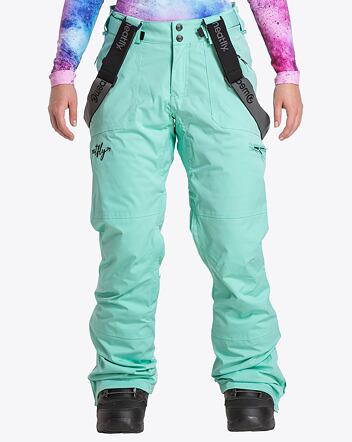 Dámske SNB & SKI nohavice Meatfly Foxy Premium, Green Mint