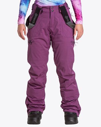 Dámske SNB & SKI nohavice Meatfly Foxy Premium, Plum